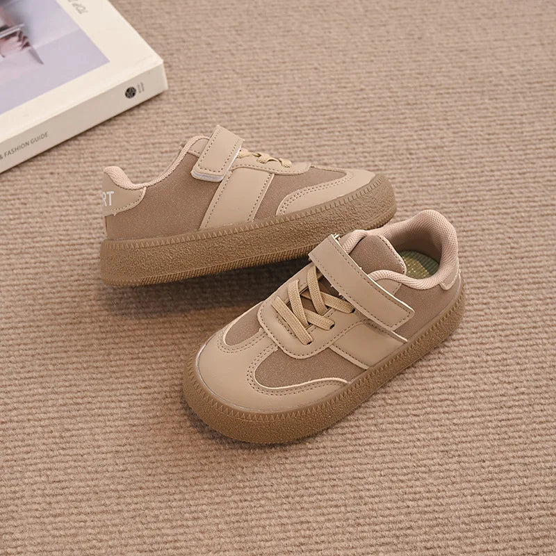 Children Casual Sports Shoes 2025 Spring New Girls Running Shoes Kids Sneakers Fashion Single Shoes Boys Leisure Walking Shoe