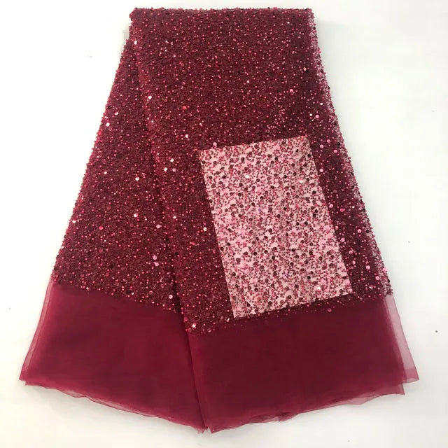 Eightale Violet Evening Dresses V-Neck Short Sleeves Robes De Soirée Sequined Customized Mermaid Prom Gown Wedding Party Dress