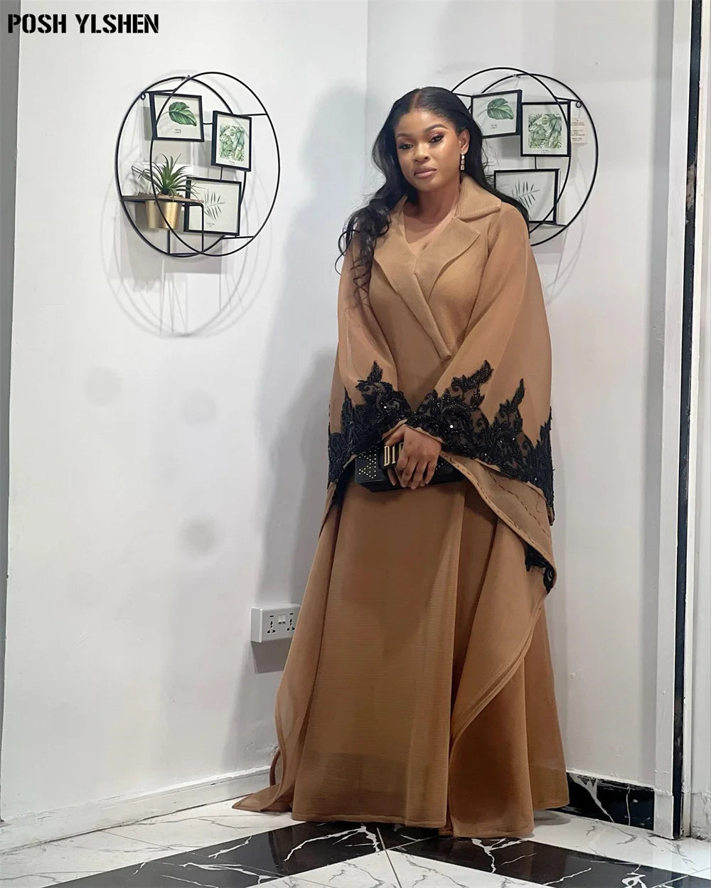 Plus Size Abaya African Dresses for Women 2025 New Traditional Nigeria Embroidery Caftan Dress Abaya Musulman Robe Femme Clothes