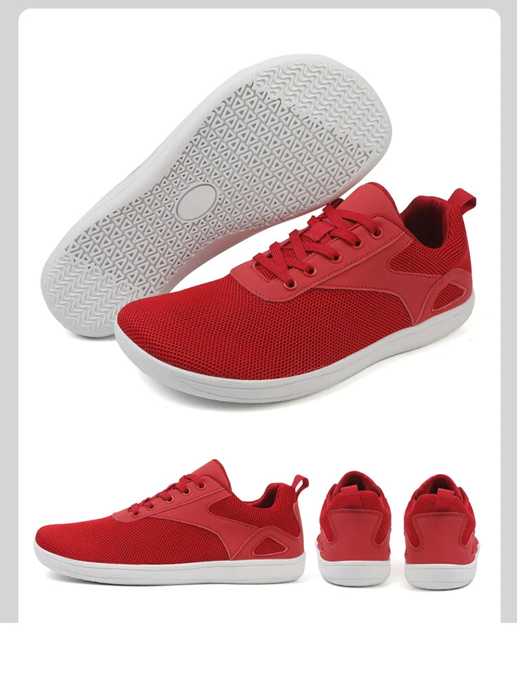 Unisex Wide Barefoot Shoes Comfortable And Breathable Casual Sports Shoes Minimalist Walking Shoes