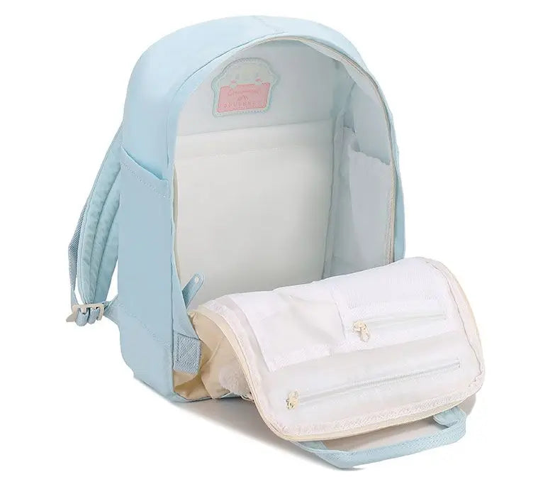 Sanrio Kawaii Girls School Bag Women Large Capacity Campus Backpacks Cute Cinnamoroll Kuromi Travel Camping Backpack Gift