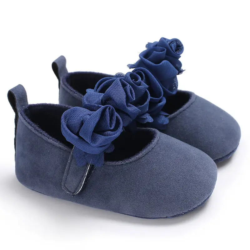 Infant Newborn Soft Sweet Mary Jane Baby Shoes Kids Wedding Party Dress Footwear Children Princess First Walker Baby Girl Shoes