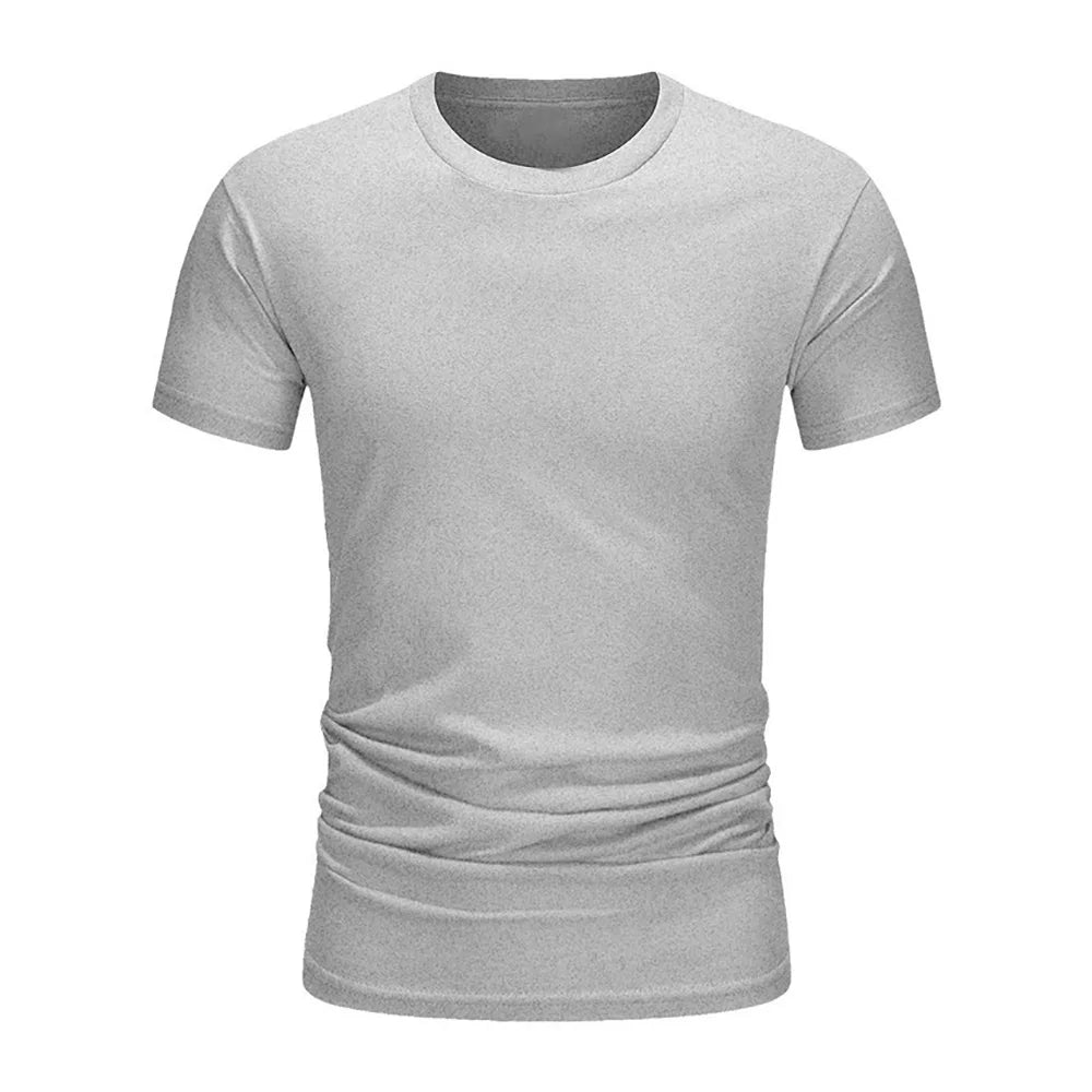 Men Cotton T-Shirt Summer Men Tshirts Loose Oversize Tshirt Casual Breathable Short Sleeve Clothing