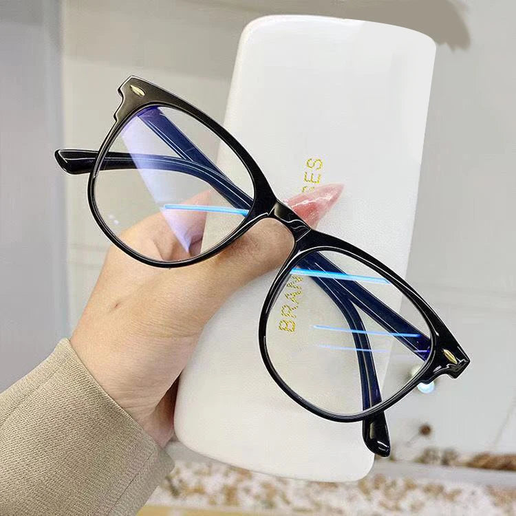 3 Pcs/Set Transparent Computer Glasses Frame Women Men Anti Blue Light Round Eyewear Blocking Glasses Optical Spectacle Eyeglass