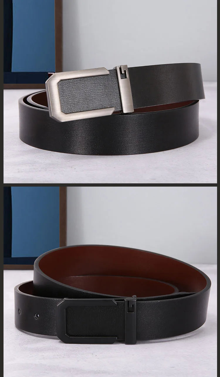 Men Belts Genuine Leather Bussines Fashion Designer Belt Luxury Casual Brand Waistband High Quality Belts for Men Strap HQ239