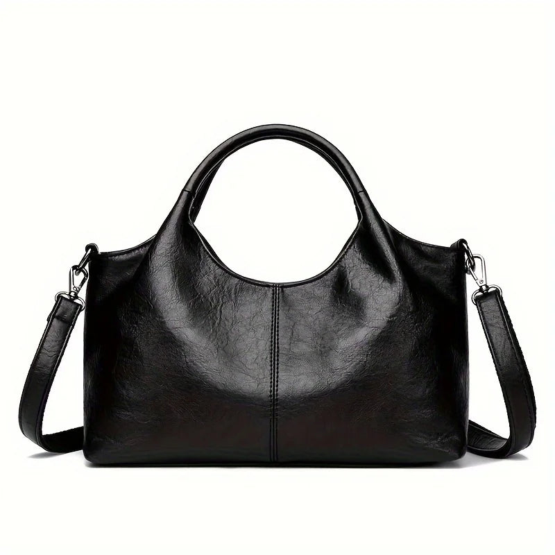 2025 trendy women's handbag, leisure cross-body bag for mothers, multi-functional shopping bag with zipper closure
