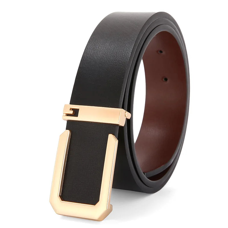 Men Belts Genuine Leather Bussines Fashion Designer Belt Luxury Casual Brand Waistband High Quality Belts for Men Strap HQ239