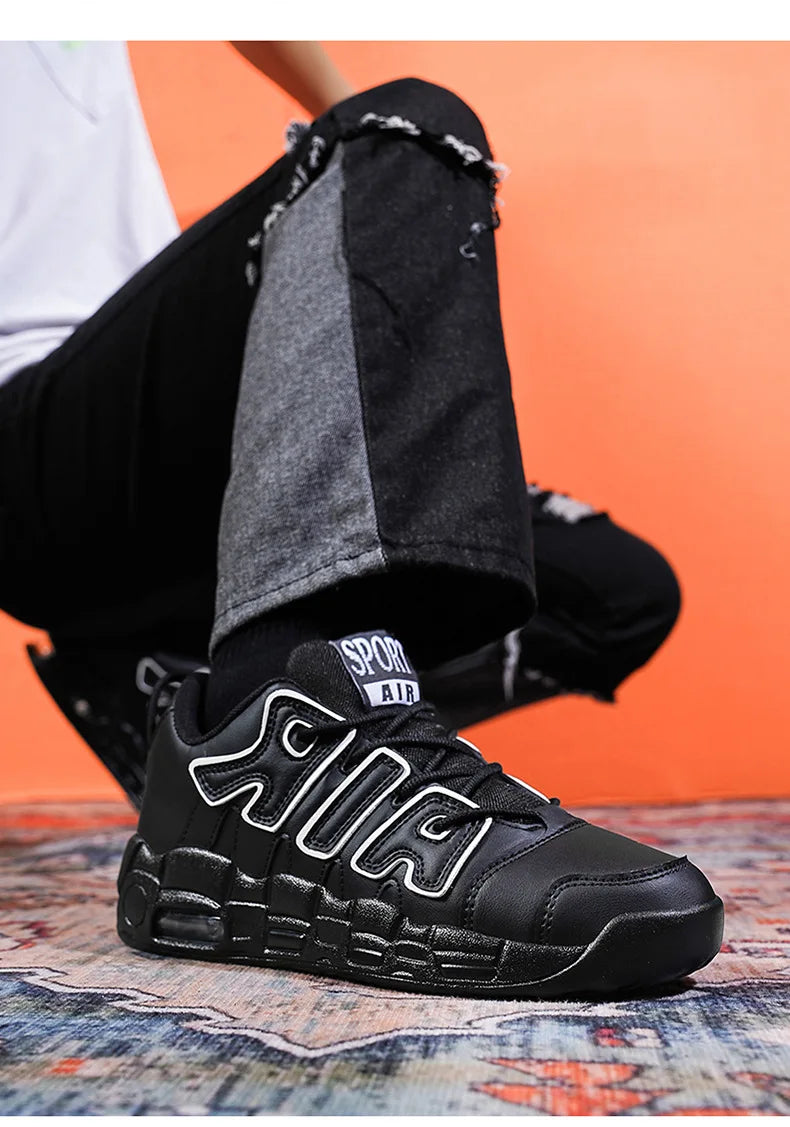 Men's Trendy Casual Sneakers Spring and Autumn Lightweight Durable Shoes AIR Vintage Basketball Shoes Comfortable Running Shoes