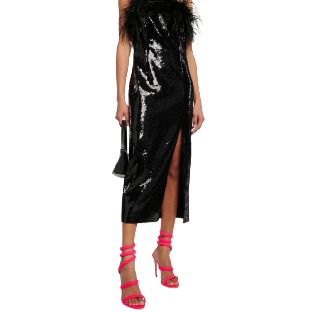Summer new round toe silk ribbon snake-shaped wrapped sexy sandals thin high-heeled banquet dress large size women's shoes