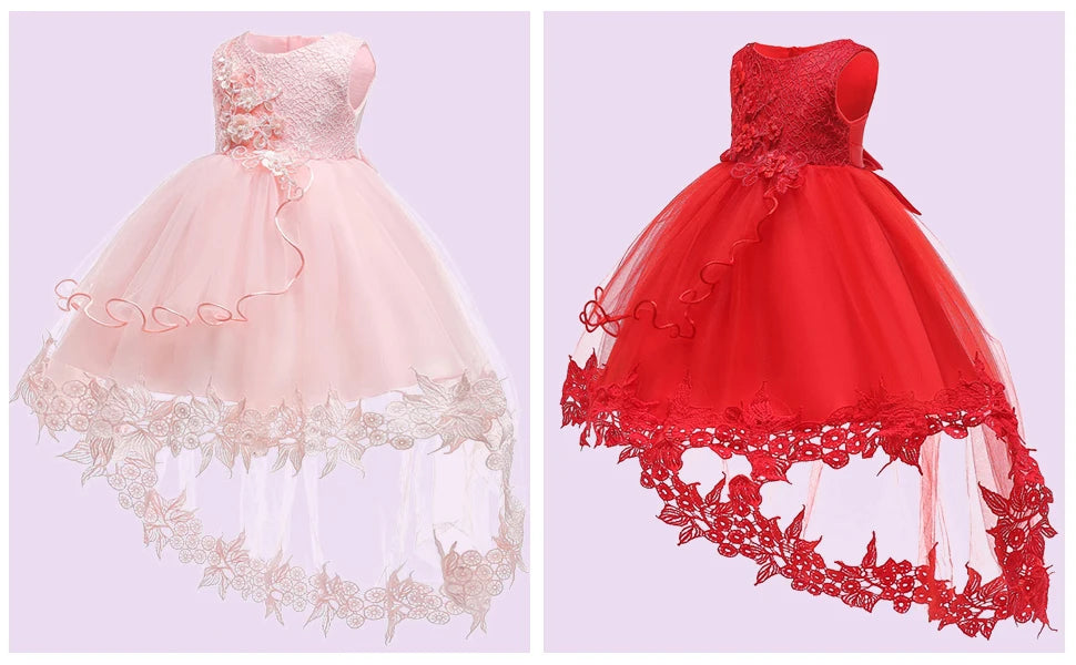 Newborn Clothes Baby Princess Christmas Dresses For Baby Girls Birthday Dress Infant Party Evening Baptism Wedding Gown 0-24M