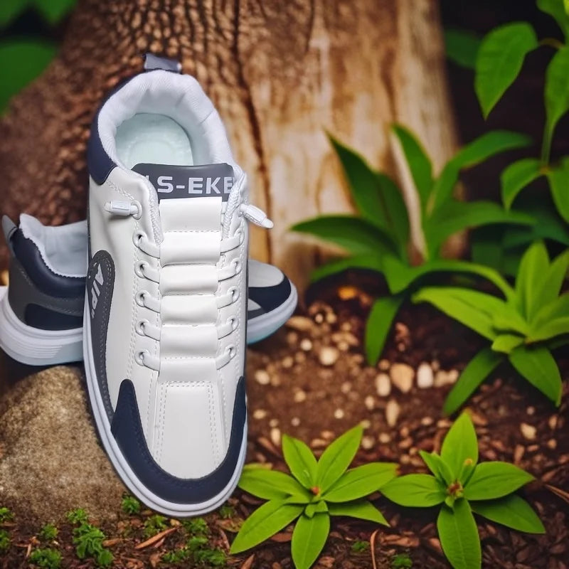 2025 New Breathable Casual Men's Fashion Multi functional Board Shoes Durable Work Wear resistant White Fashion Shoes