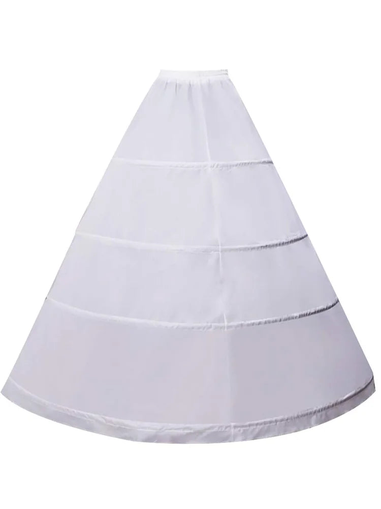 Bridal Wedding Petticoat Underskirt Ball Gown Crinoline Slip Underskirt Bridae Prom Dress Petticoats