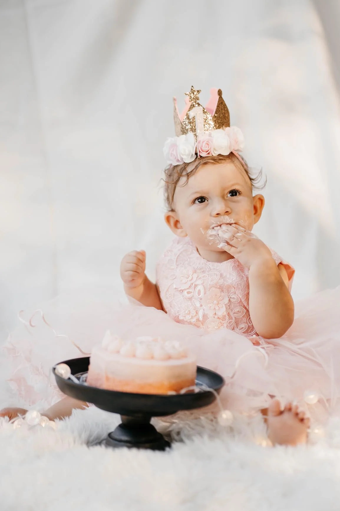 Baby First Baptism Dresses Lace Long Tailing dress Girls Elegant Embroidery Wedding Party Gown Bridesmaid Kids Clothes 3 6 month