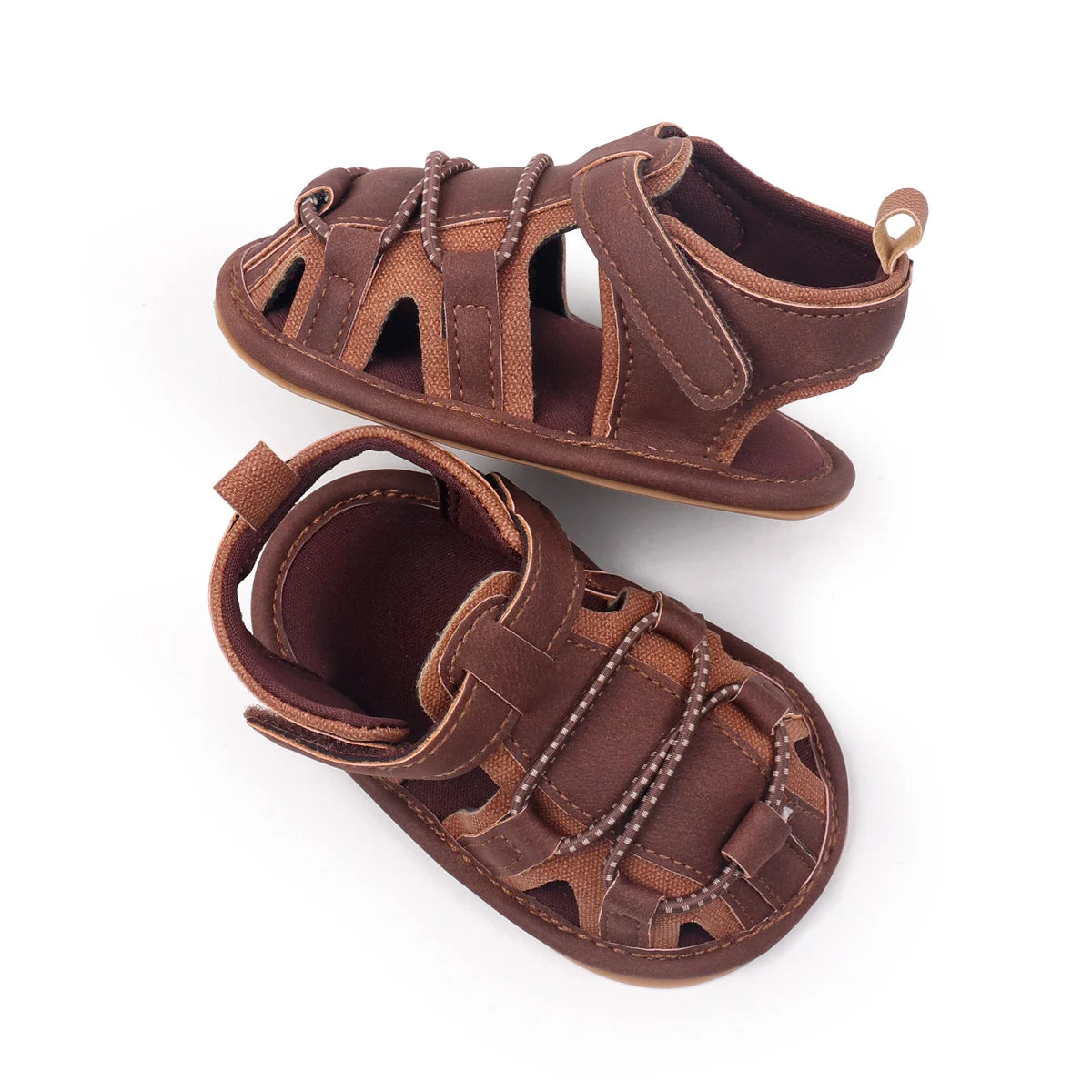 New Baby Shoes For Learning To Walk Spring And Summer Fashion Baby Shoes Soft Sole Anti-slip Sandals For Boys And Girls With Vel