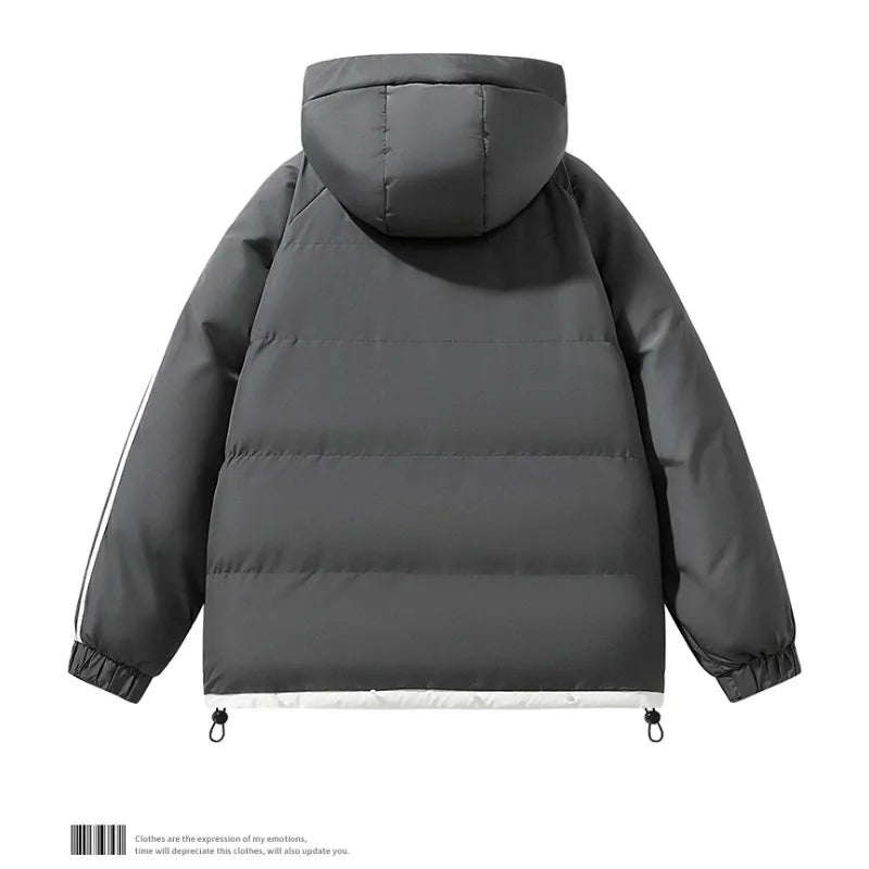 Winter Outdoor Men's Cold proof Warm Sports and Leisure Thick Cotton Jacket Winter Comfortable Fashion Trend Versatile Jacket