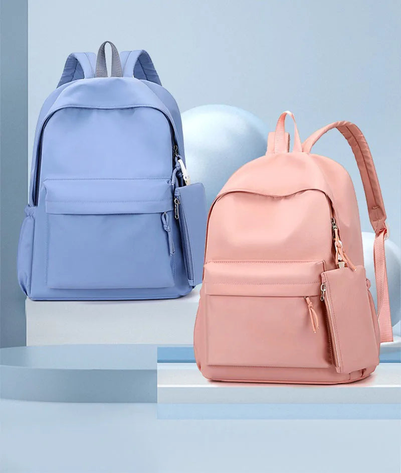 3pcs/Set My Melody Backpack with Lunch Bag for Teenagers Student School Bags Casual Comfortable Travel Set