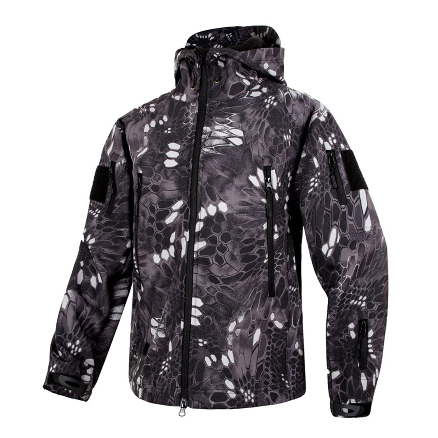 Men'S Winter Softshell Hardshell Jackets Men'S Fashion Trend Jackets Breathable Windproof Jackets Outdoor Sports Jackets Camping