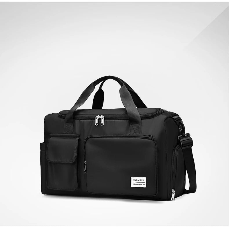Travel Bag Female Large-Capacity Hand Luggage Dry-Wet Separation Sports Fitness Bag Short-Distance Travel Package