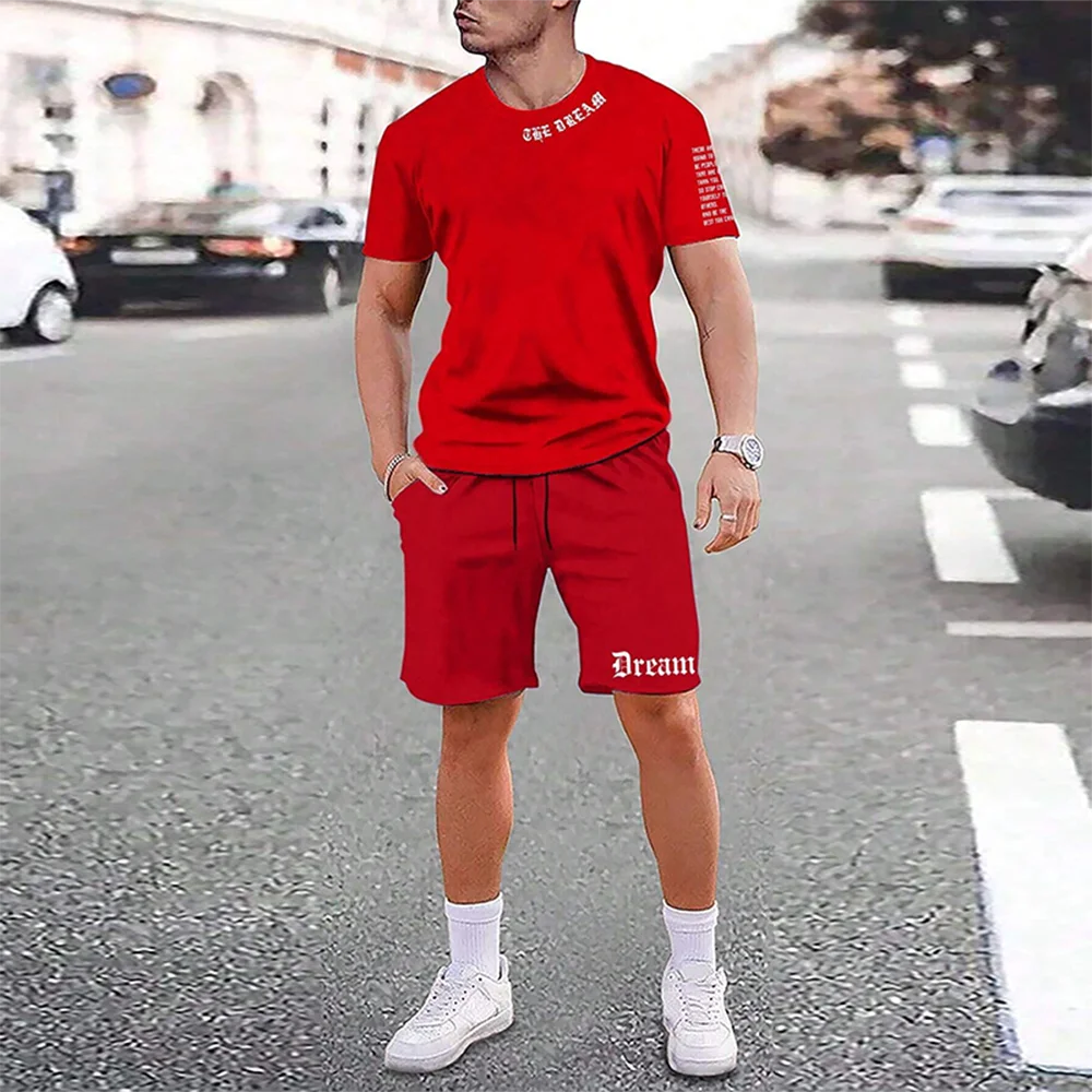 Popular Men S Casual Suit Oversized Loose Sweat Wicking Lightweight Non Damaging To The Skin Wear Resistant And Non Pilling