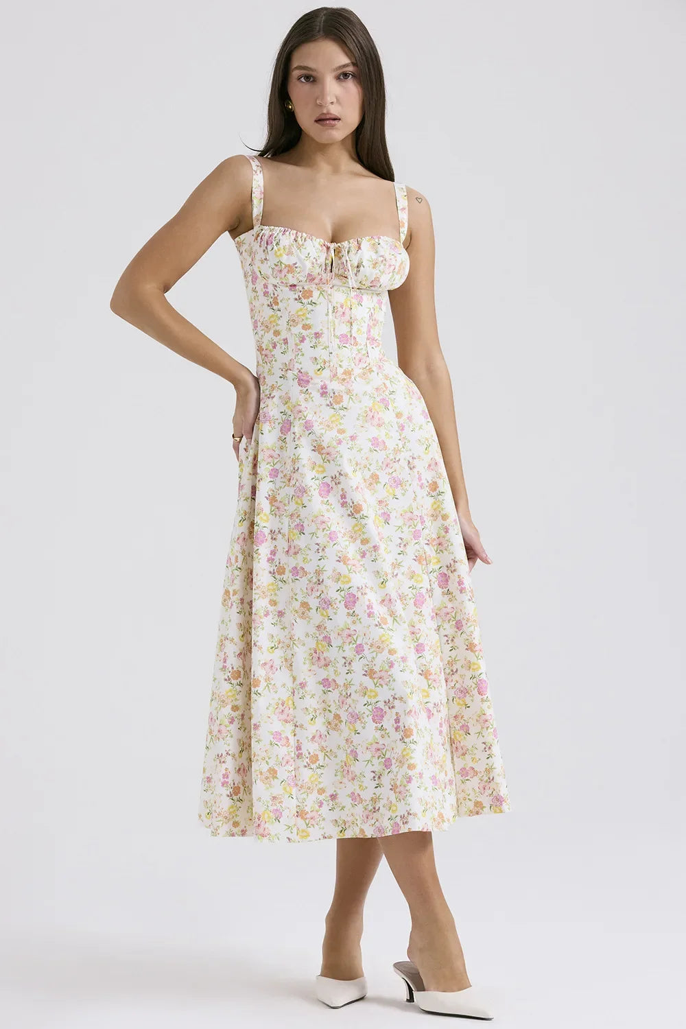 Women Beach Vacation Dress French Lazy Style Dress-Solid Color Or Printed Multi-Color Spring Summer 2025 New Arrival