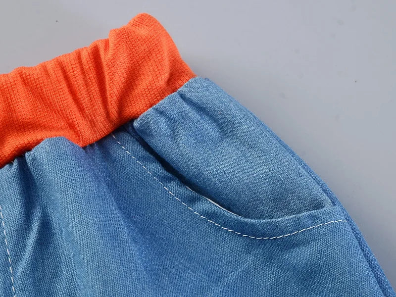 New Baby Boys Summer Clothes Suit Children Casual Shirt Shorts Infant Outfits Toddler Sports Costume Kids Tracksuits 2Pcs Set