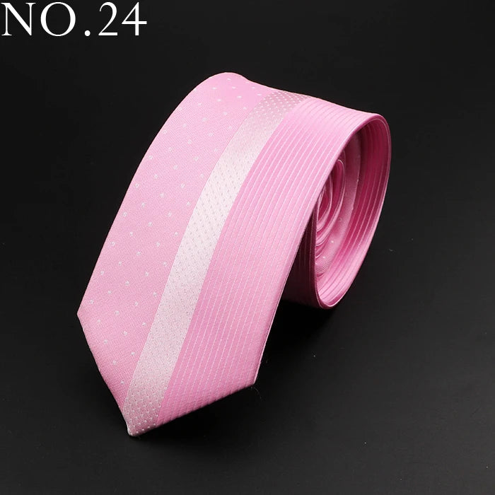 New Skinny 6cm Ties For Men Wedding Dress Necktie Perple Floral Paisley Patchwork Tie Business Slim Shirt Accessory Gift Cravate
