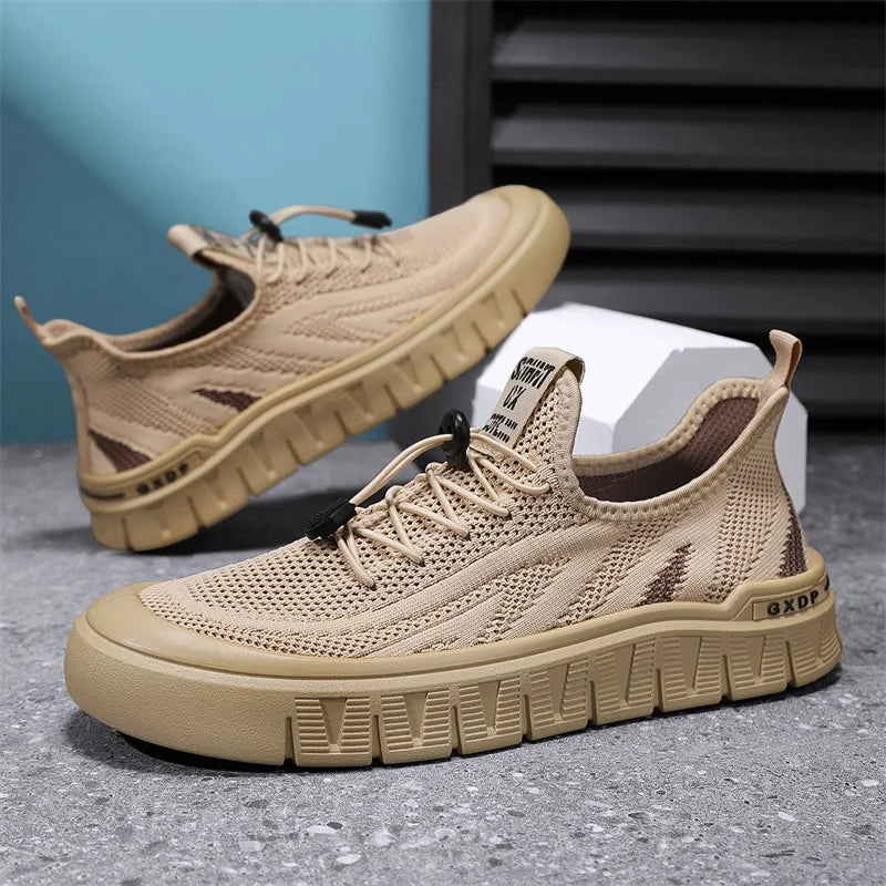 Sneakers Man Summer Design Comfortable High Quality Vulcanize Shoes for Men Non-slip Running Sports Casual Walking Comfortable