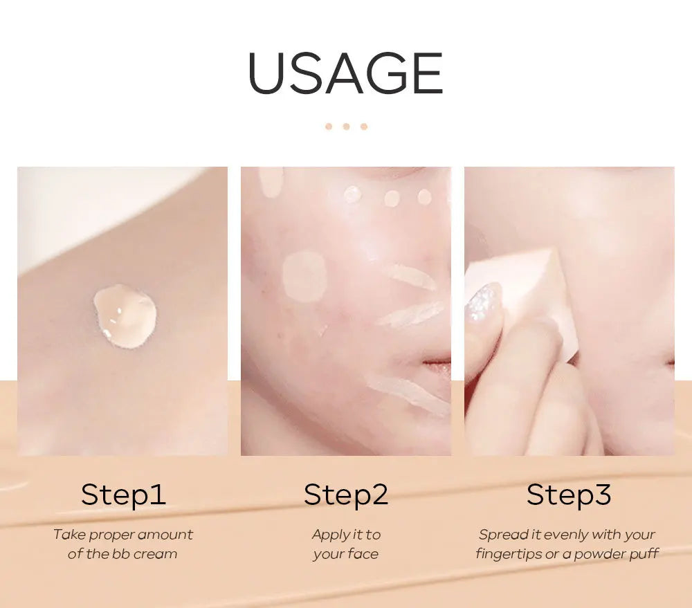 9-color Optional Concealer BB Cream 30ml Natural Facial Concealer Primer Ultimate Coverage Waterproof Foundations Makeup