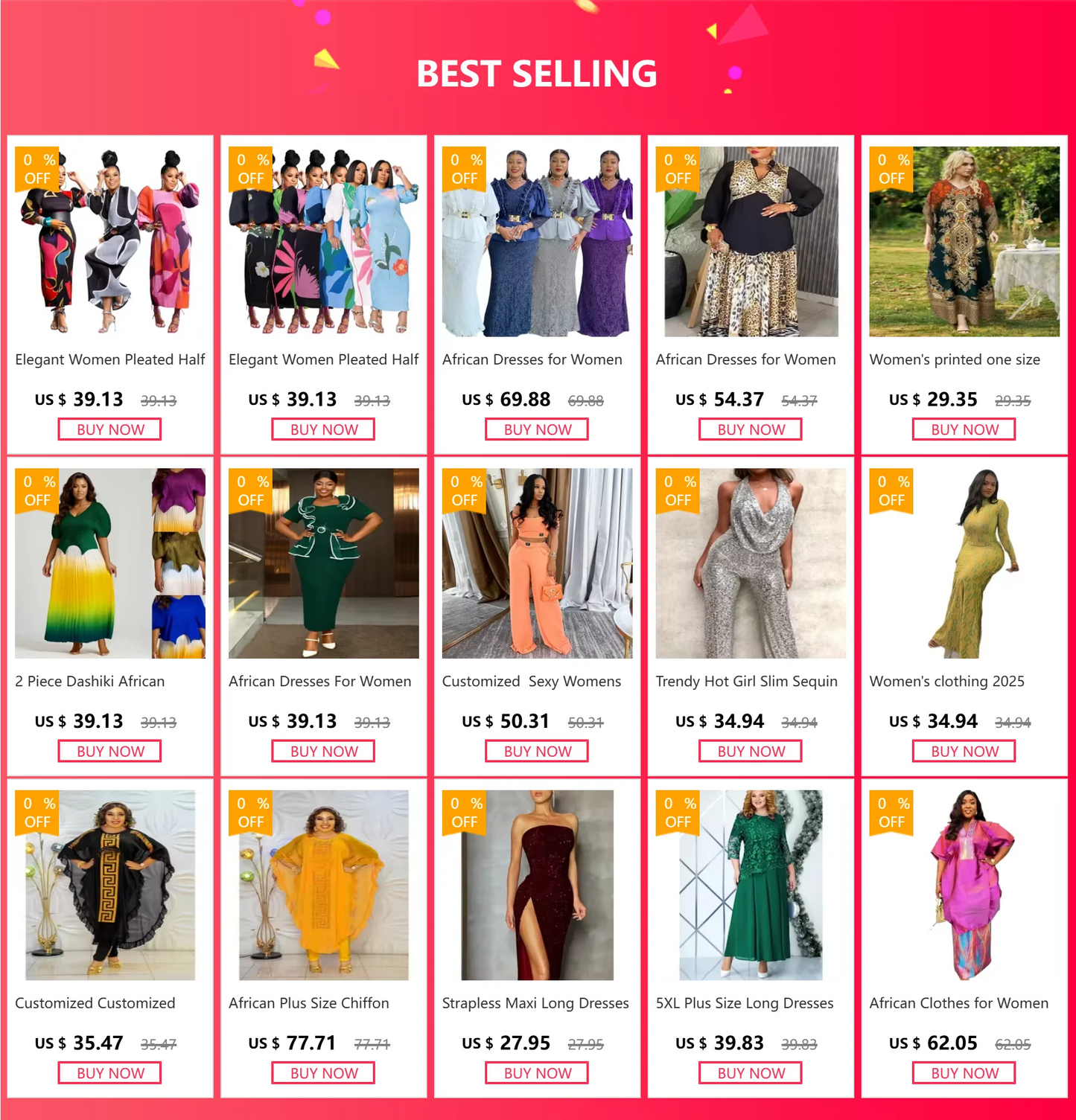 Elegant African Dresses for Women 2025 Africa Clothing Plus Size Fashion Wedding Party Long Dress Dashiki Ankara Outfits Robe