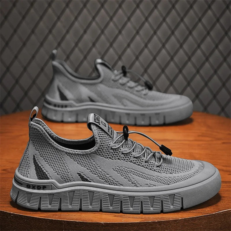 Sneakers Man Summer Design Comfortable High Quality Vulcanize Shoes for Men Non-slip Running Sports Casual Walking Comfortable