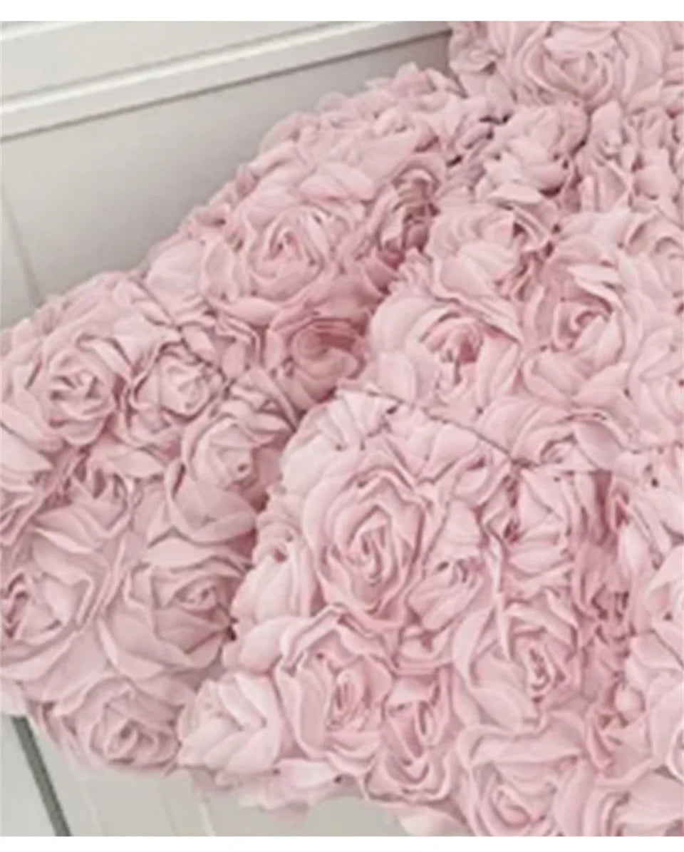 Baby Dress 2023 New Summer Girls Dress For Children' Floral Baby Princess Tutu Dress Birthday Party Children's Wear Girls Dress