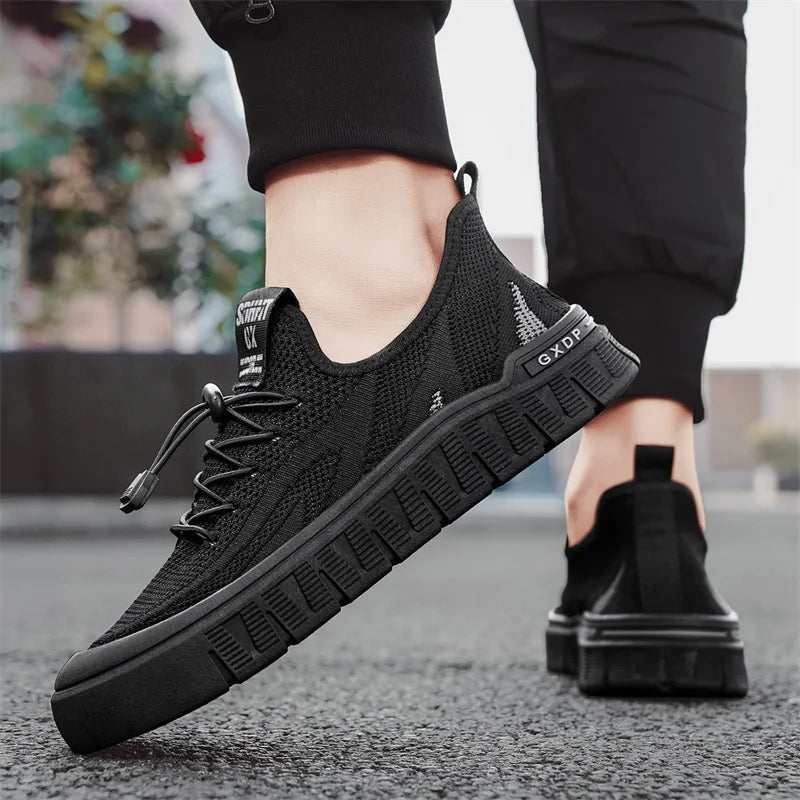 Sneakers Man Summer Design Comfortable High Quality Vulcanize Shoes for Men Non-slip Running Sports Casual Walking Comfortable