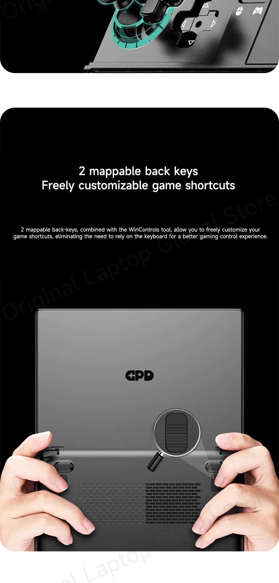 GPD WIN Max 2 2025 10.1-inch Mini Touchscreen Pocket PC AMD AI 9 HX 370 64GB/2TB/4TB SSD Windows 11 Gaming Console Laptop