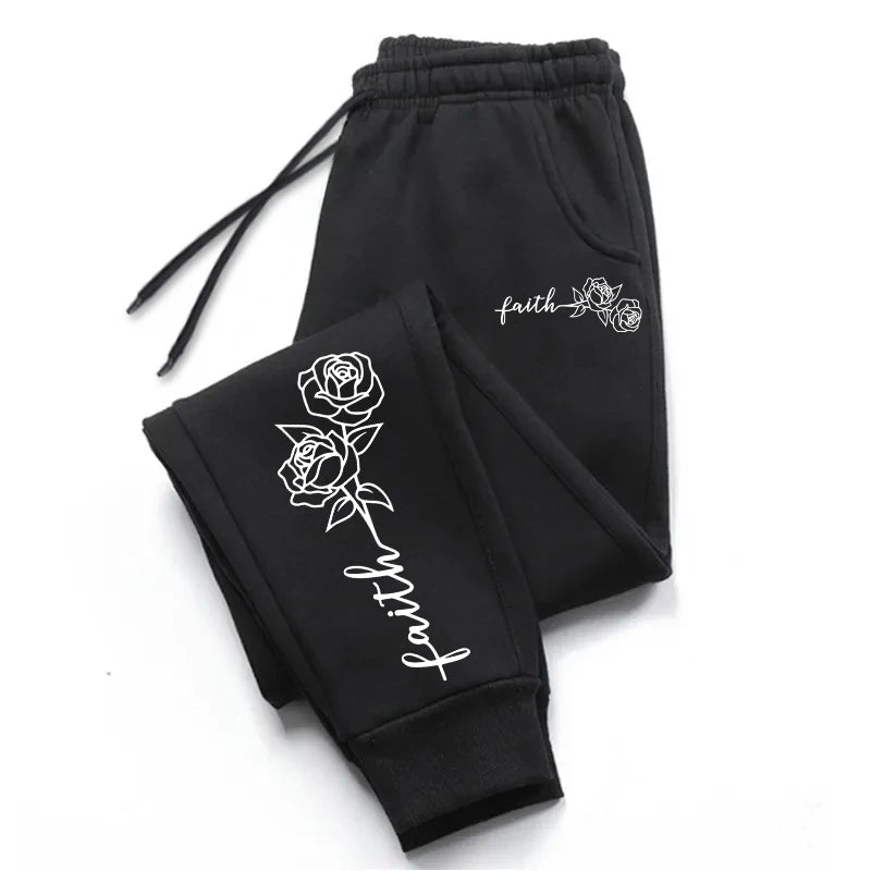 Fashion Womens Sweatpants Printed Casual Trousers Sports Jogging Pants Fitness Outdoors Street Sportswear Trend Hot Sales Pants