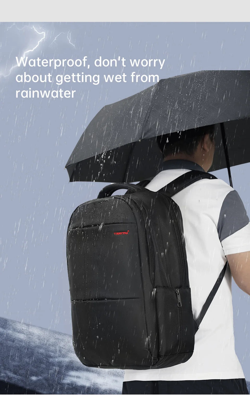 Lifetime Warranty Anti-theft Backpack Large Capacity Bag 15.6 17 19inch Laptop Backpack For Men Travel Backpack Women Bag Female