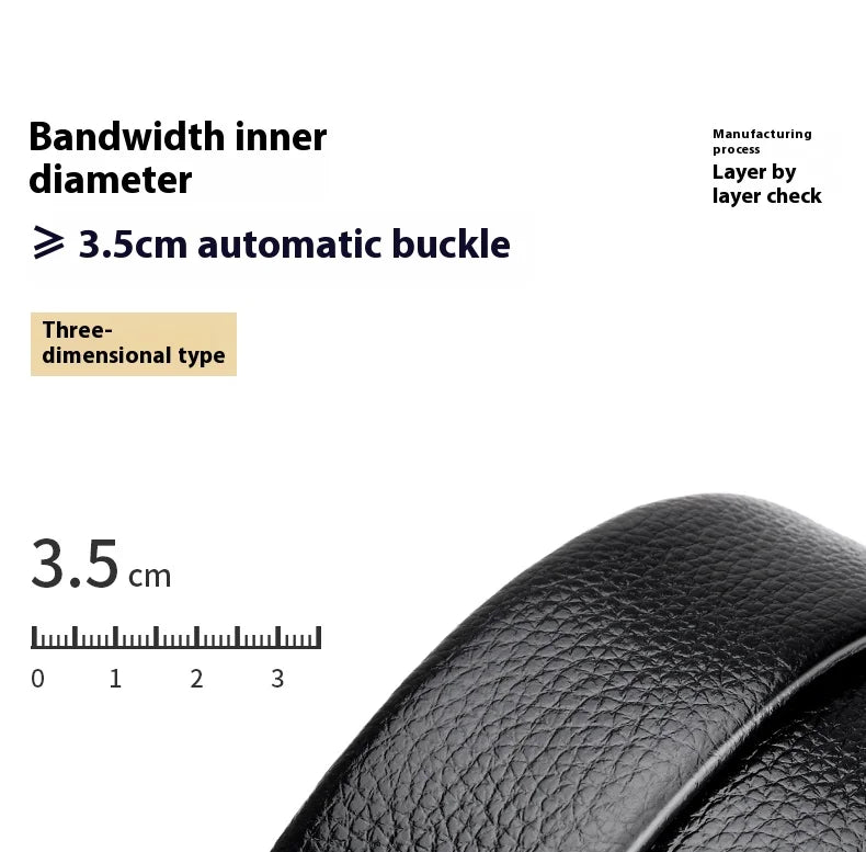 Belt for Men Business belt Men Genuine Leather Belt Automatic Belts Fashion belt Adjustable belts