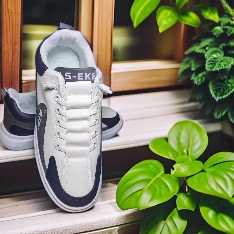 2025 New Breathable Casual Men's Fashion Multi functional Board Shoes Durable Work Wear resistant White Fashion Shoes
