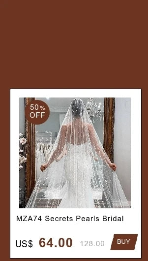 Luxury Cathedral Long Wedding Veil Crystal Organza Beaded Bridal Veil with Rhinestone Edge 1 Tier Soft Wedding Accessories G134