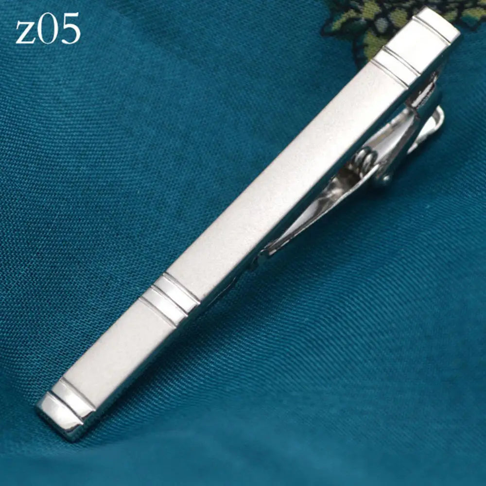 Men Metal Silver Gold Simple Necktie Tie Bar Clasp Clip Clamp Pin Men Stainless Steel For Business Ma Necktie Tie Clasps Fashion