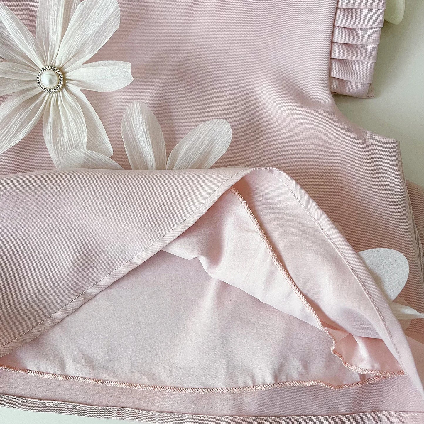 New Baby Girls 2Pcs Summer Clothing Set Three Flowers Short Sleeve T-shirt Shorts Toddler Children's Girl Casual Outfit Suit