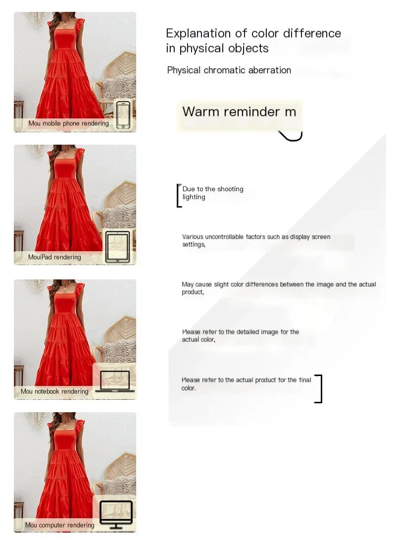 Women Beach Vacation Dress French Lazy Style Dress-Solid Color Or Printed Multi-Color Spring Summer 2025 New Arrival