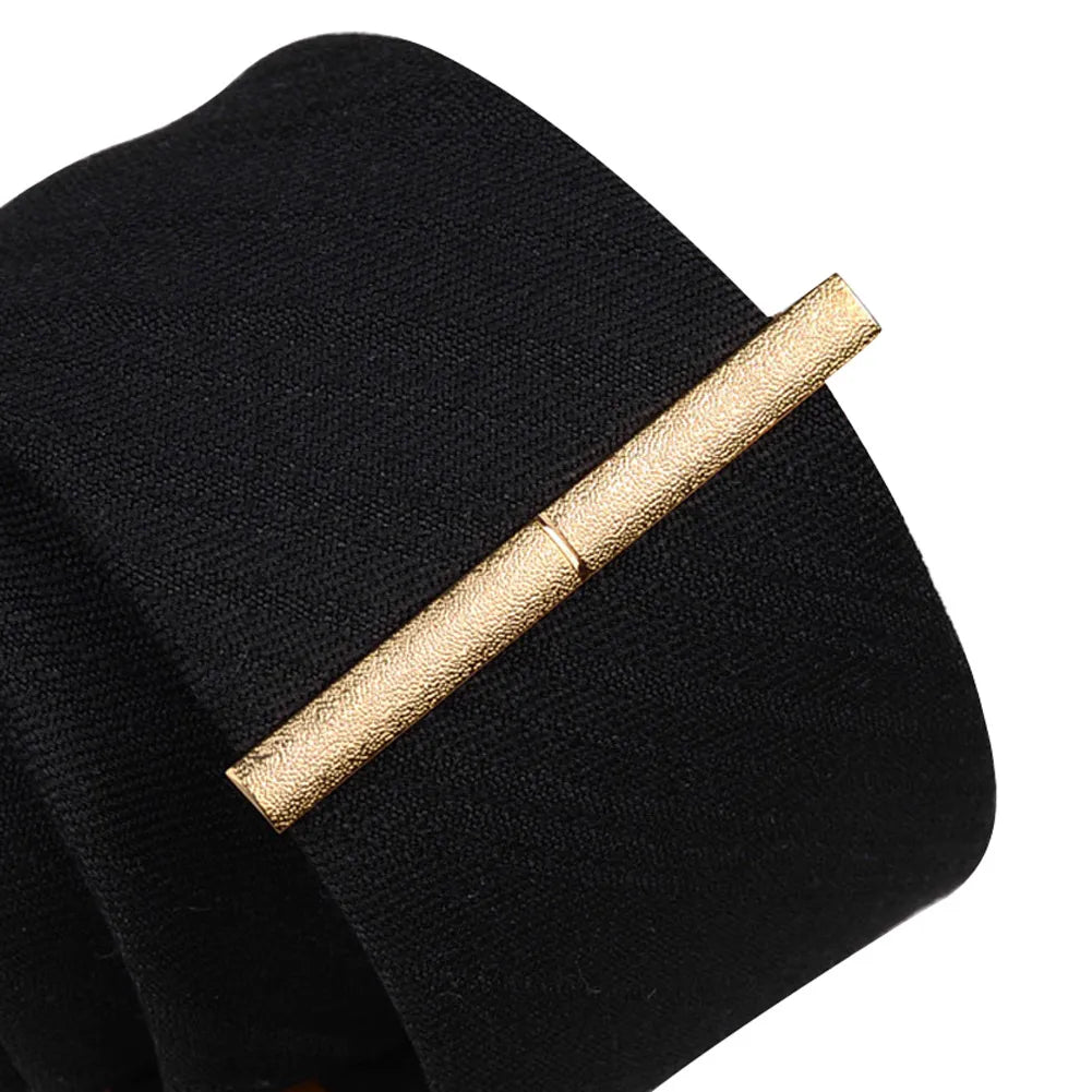 Men Metal Alloy Tie Clip Clamp Necktie Bar Clasp Wedding Bridegroom Business Fashion Formal Gifts