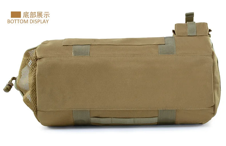 Men's Large Capacity Dry Wet Separation Crossbody Portable Sports Training and Fitness Bag Short Distance Travel Luggage Tote