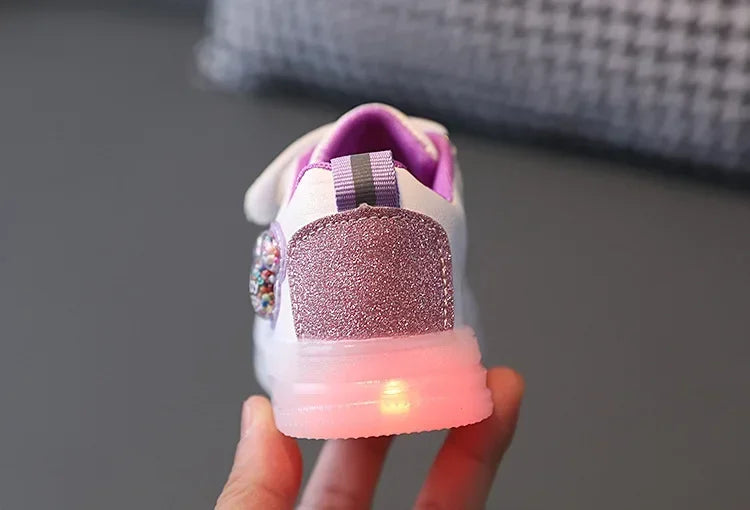 Tenis Children Led Shoe Boys Girls Lighted Sneakers Glowing Shoe for Kids Soft Soled Breathable Casual Infant Toddler Baby Shoes