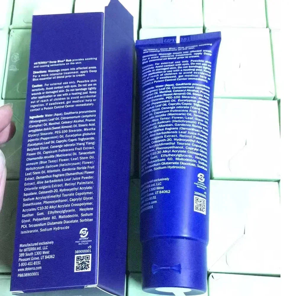 New Skin Care Soothing Balm uses a proprietary blend of essential oils to deeply moisturize skin and relieve fatigue