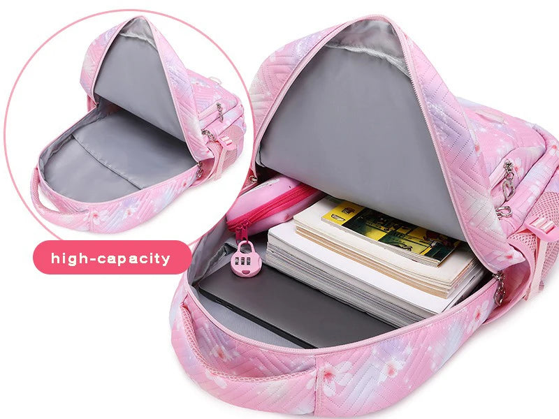 Disney The Aristocats Marie Waterproof Women Backpack Female Travel Bag Backpacks Schoolbag for Teenage Girls Bookbag Mochila