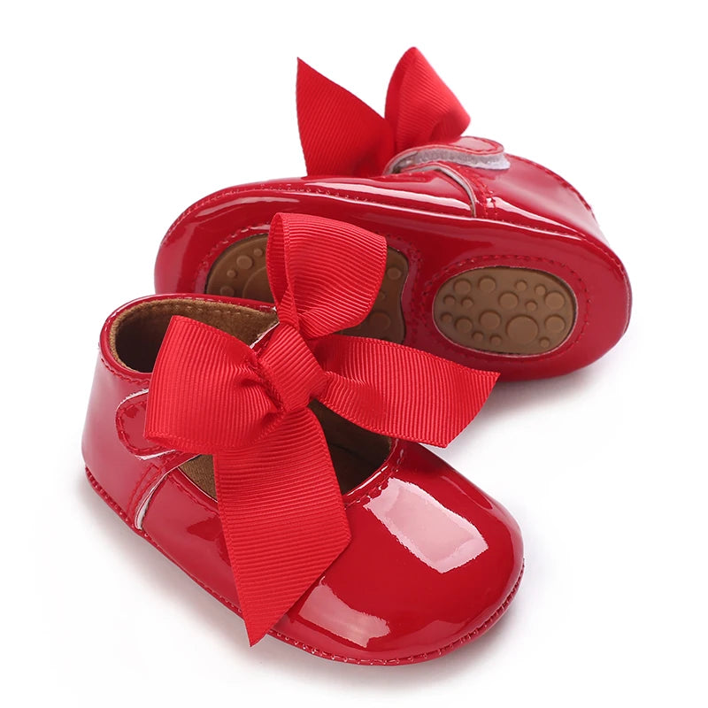 Cute White Lace Baby Girl Princess shoes Baby Moccasins Moccs Shoes Bow Fringe Rubber Soled Non-slip Footwear Crib Shoes