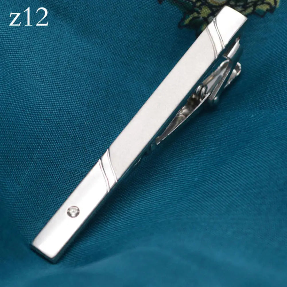 Men Metal Silver Gold Simple Necktie Tie Bar Clasp Clip Clamp Pin Men Stainless Steel For Business Ma Necktie Tie Clasps Fashion