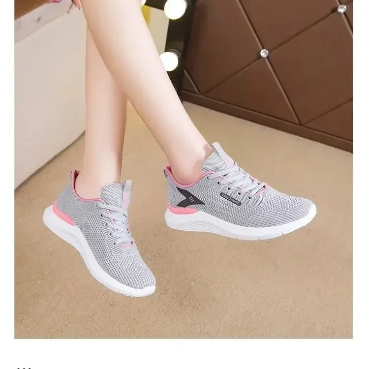 2025 New! Women's Spring & Summer Fashion Sneakers - Versatile Soft Sole Lightweight for Casual Running & More