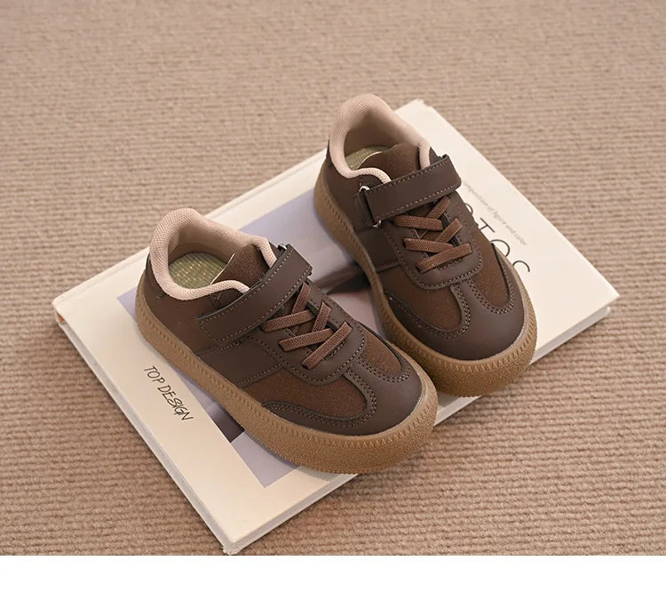 Children Casual Sports Shoes 2025 Spring New Girls Running Shoes Kids Sneakers Fashion Single Shoes Boys Leisure Walking Shoe